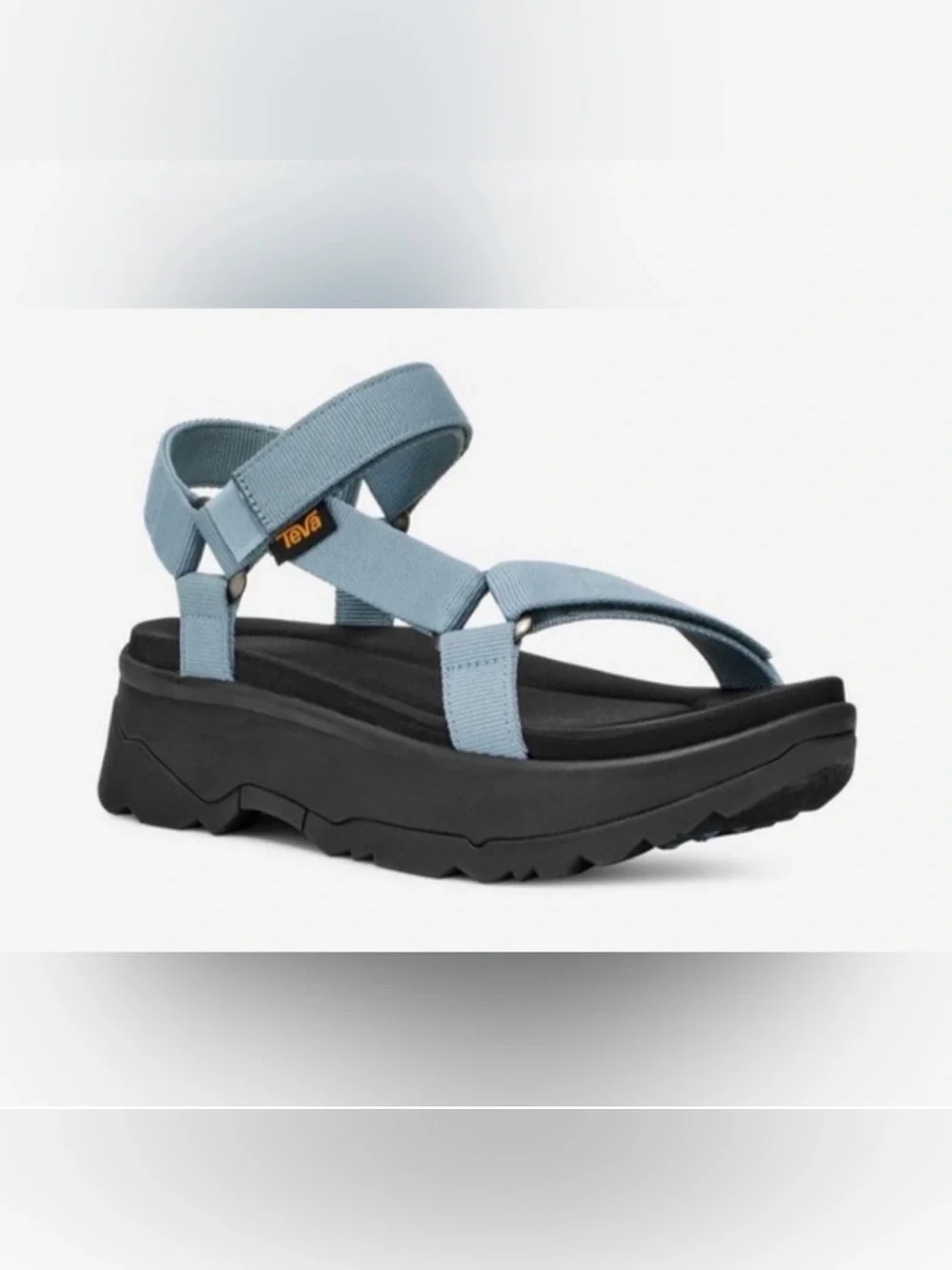 Teva Women's Jadito Universal Flatform Platform Sandals Size 6 Blue - Picture 1 of 7